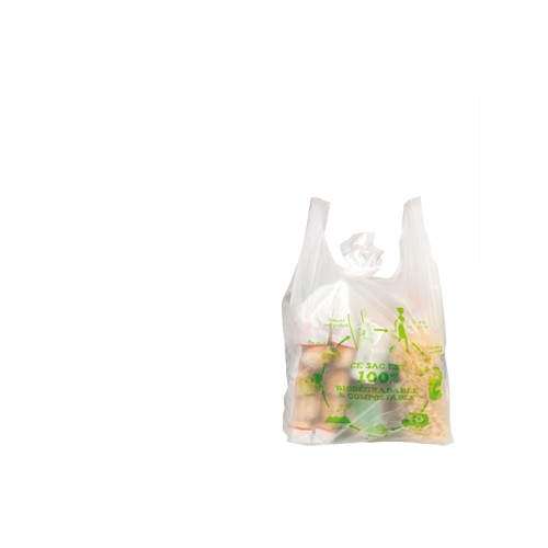 Sac  degradable en plastique